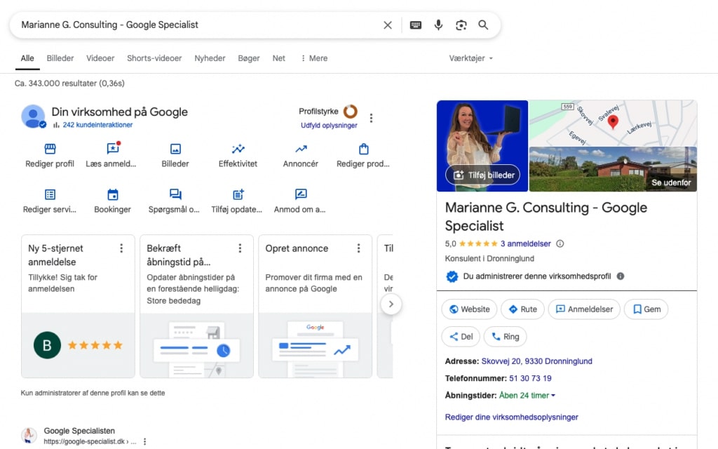 lokal seo - google my businessprofil