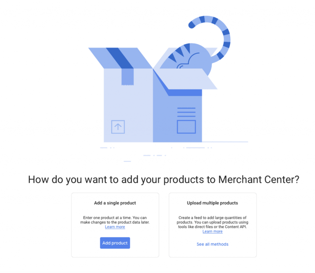 Forbind dit feed med Google Merchant Center