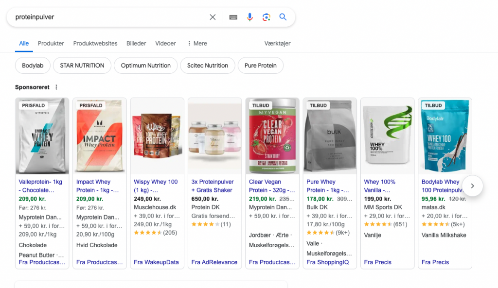 Hvad er Google shopping